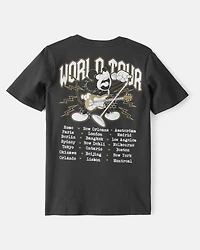 Boys Disney© Mickey Mouse Short-Sleeve Graphic Tee - Black