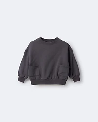 Toddler Otter Sweatshirt™ with Pockets - Dark Grey
