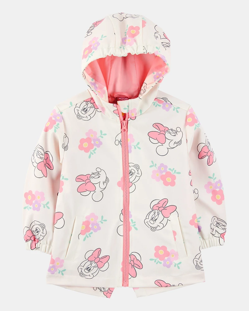 Toddler Girl Minnie Mouse Rain Jacket