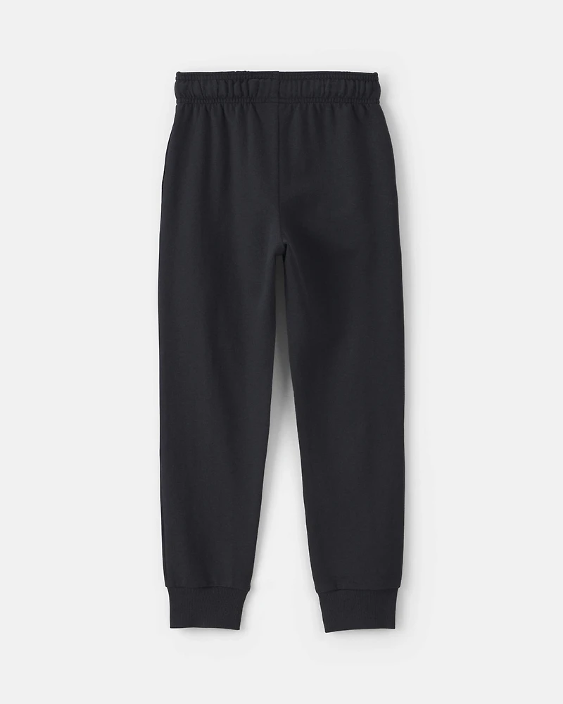 Boys French Terry Joggers - Black