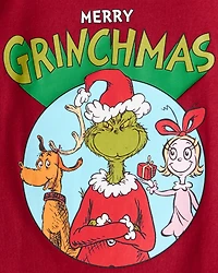 Toddler Dr. Seuss™ The Grinch Long-Sleeve Graphic Tee - Red