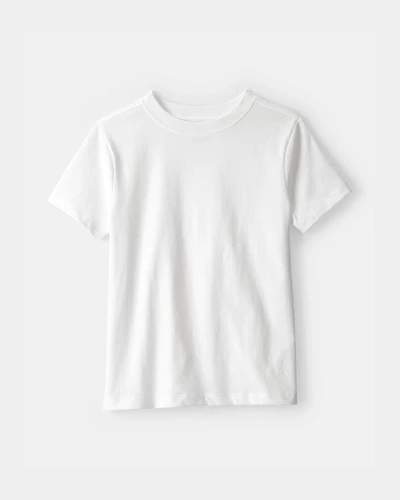 Kid Solid T-Shirt - White