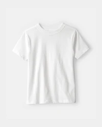 Kid Solid T-Shirt - White