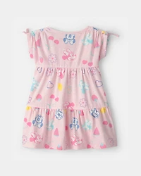 Baby Girl Disney© Minnie Mouse Fruit Dress - Pink