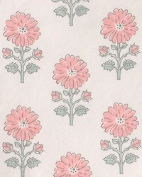 Baby Girl Organic Cotton Tiered Dress in Rosebud Petal Print