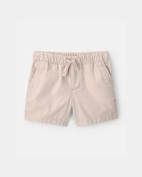 Baby Boy Canvas Shorts - Khaki