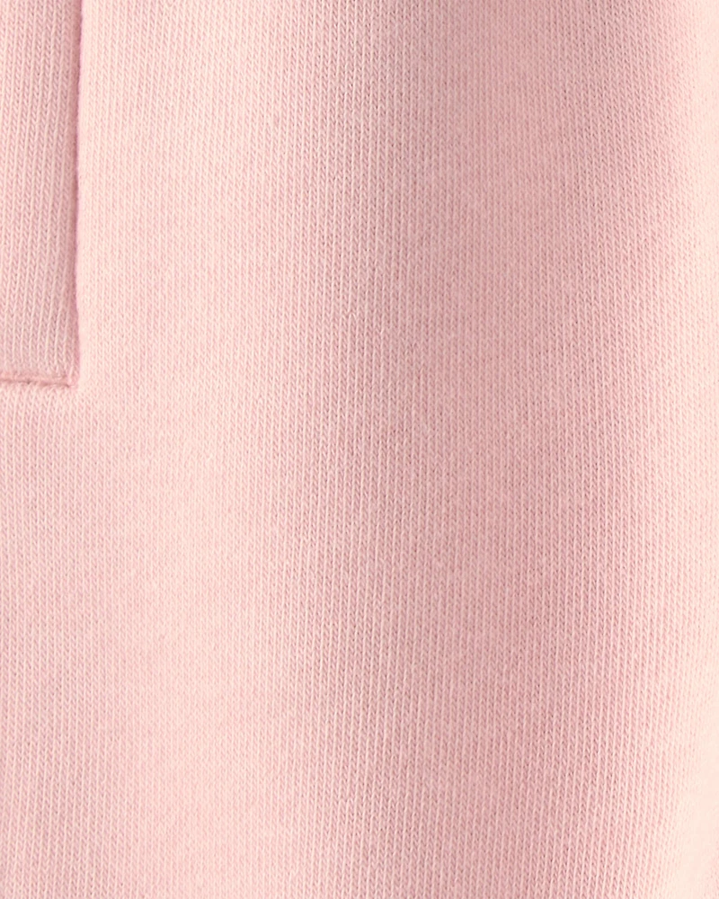 Baby Girl Fleece Pants - Pink