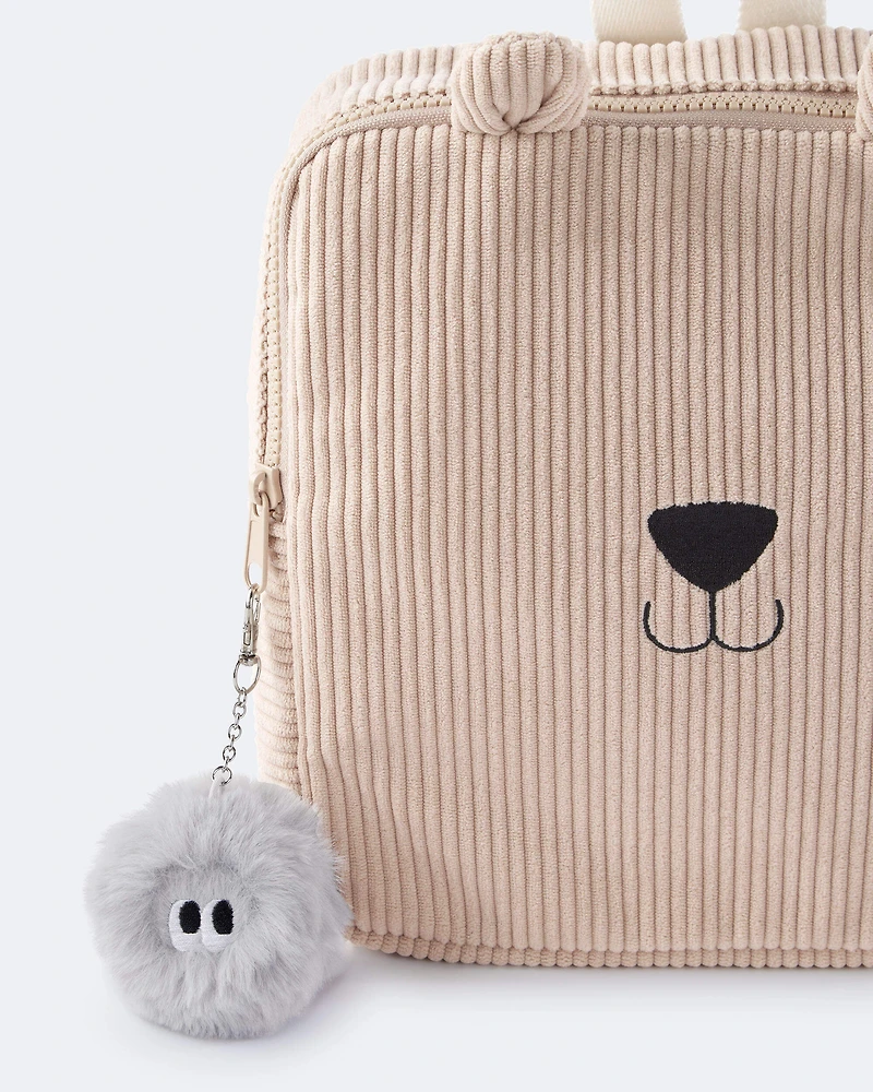 Toddler Squish Bag Charm - Grey