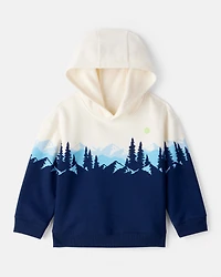 Toddler Boy DayDream Fleece Mountain Print Hoodie