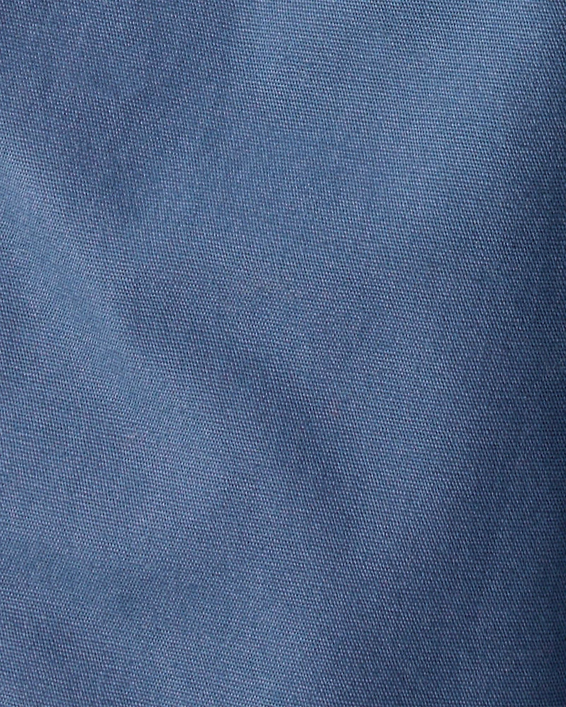 Baby Boy 2-Piece Plaid Shirt & Pant Set - Maroon/Ivory