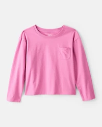 Girls Long-Sleeve Top - Pink