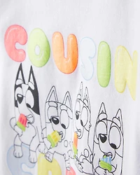 Toddler Bluey™ Graphic Tee - White