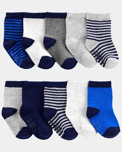 Baby Boy 10-Pack Socks