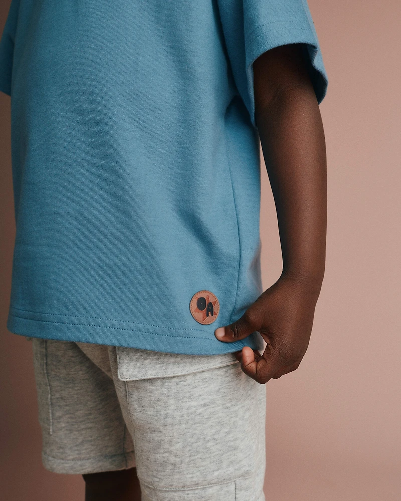Toddler Premium Dolman Tee - Blue