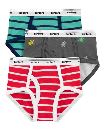 3-Pack Cotton Briefs Underwear
