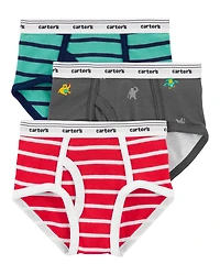 3-Pack Cotton Briefs Underwear