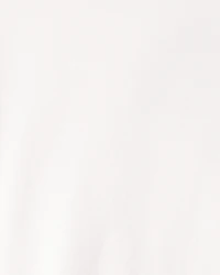 Girls 2-Piece Long-Sleeve Tee & Plaid Dress Set - White/Pink