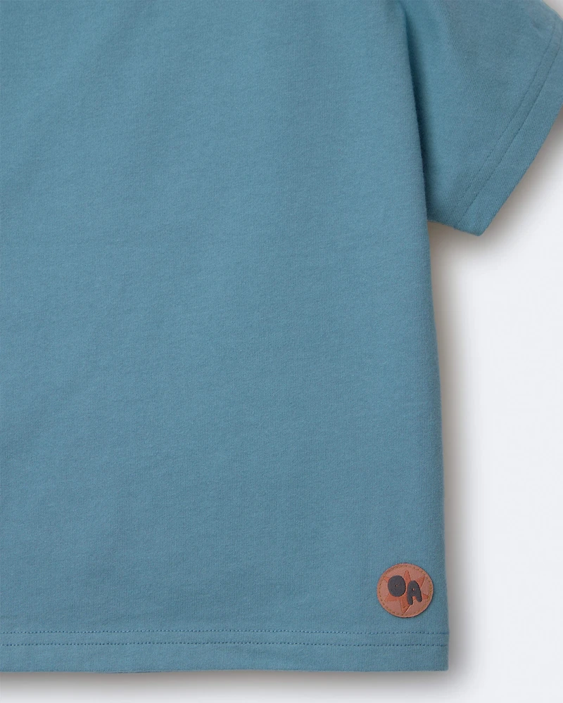 Toddler Premium Dolman Tee - Blue