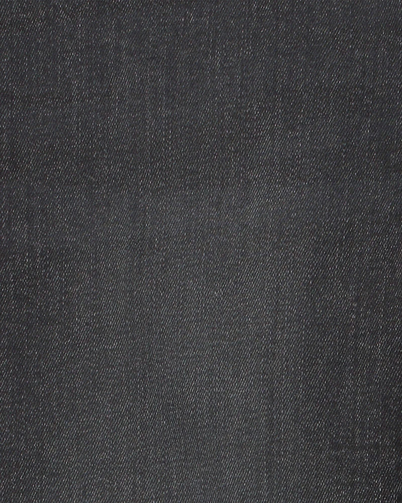 Boys Tapered Denim Jeans - Black