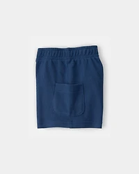 Baby Boy 2-Piece Car Top & Short Set - Blue