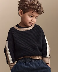 Toddler Pullover Sweater - Black
