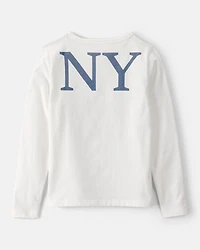 Girls Care Bear Long-Sleeve Top - White