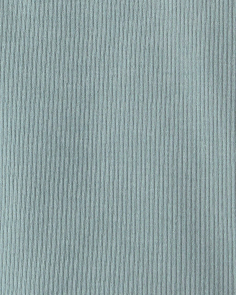 Baby 2-Piece Organic Cotton Ribbed Pajamas