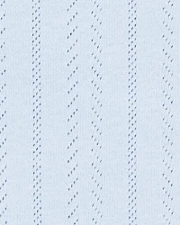 Kid Pointelle Baby Tee - Blue