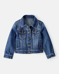 Toddler Denim Jacket - Dark Wash