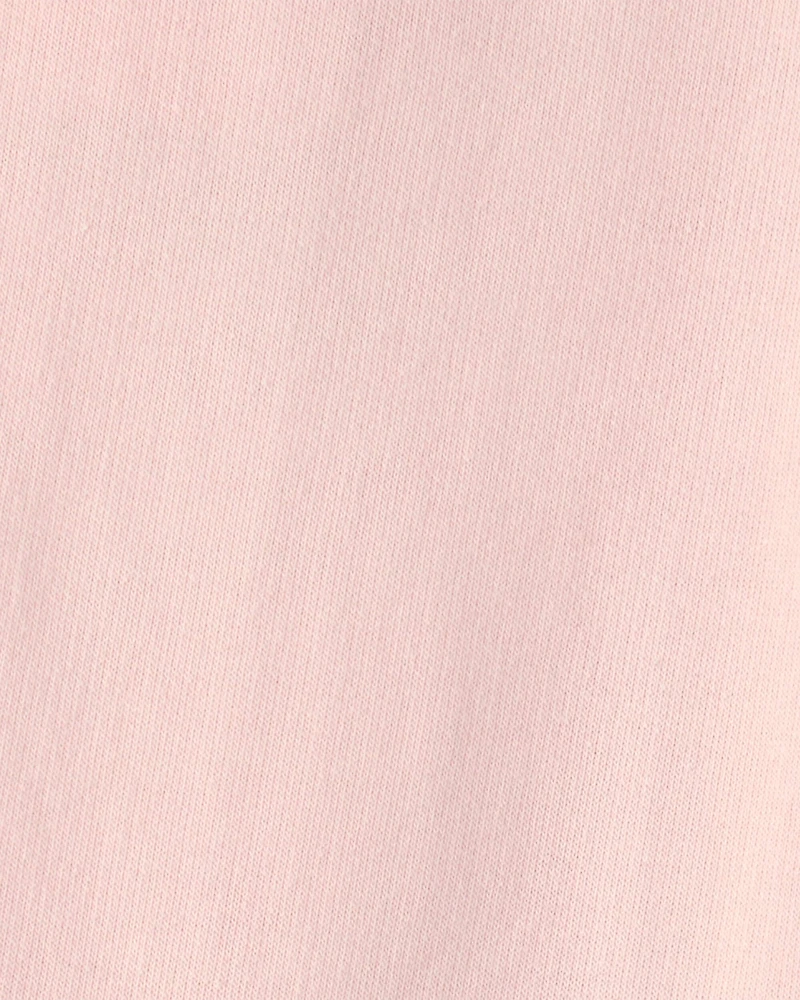 Toddler Girl French Terry Drawstring Pants - Pink