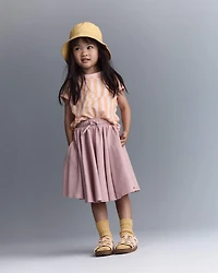 Toddler Girl Avenue Twirl™ Midi Skirt - Light Pink