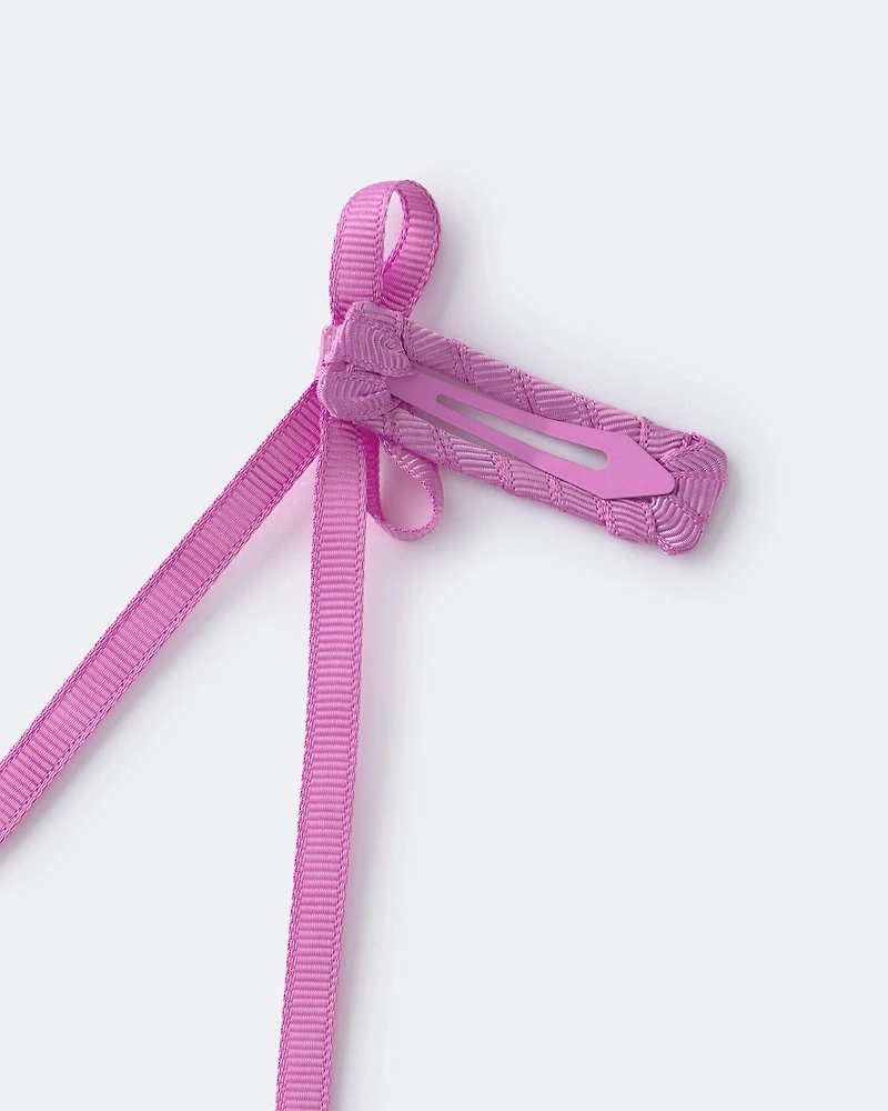 Toddler Girl 2-Pack Bow Clips