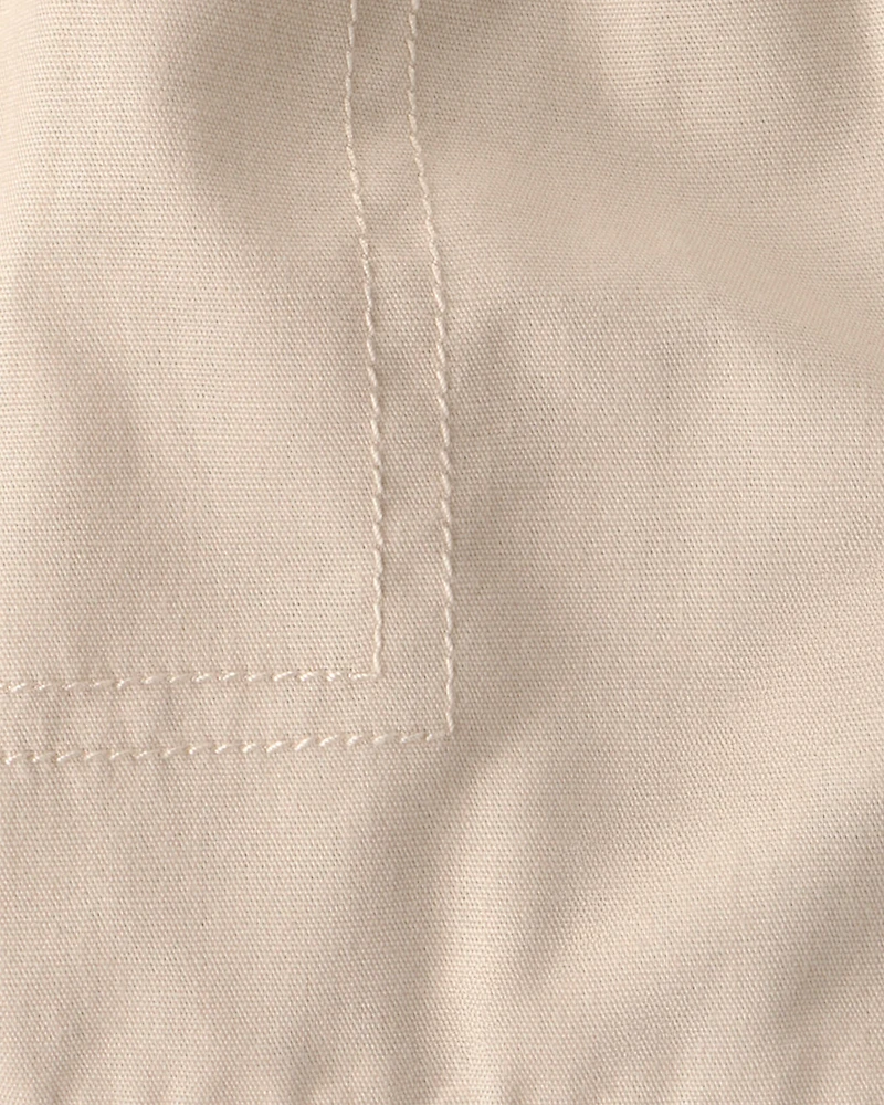 Baby Boy 2-Piece Shark Top & Short Set - Blue/Khaki