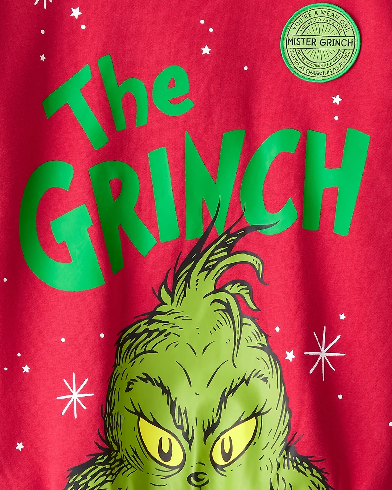 Adult Christmas Dr. Seuss™ The Grinch Pullover Sweatshirt - Red