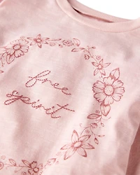 Toddler Girl Organic Cotton Free Spirit Long-Sleeve Jersey Tee