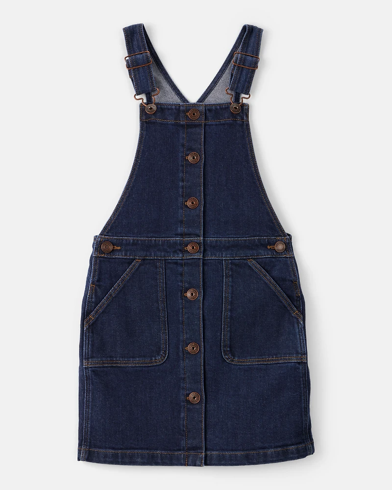 Girls Denim Skirtall - Blue