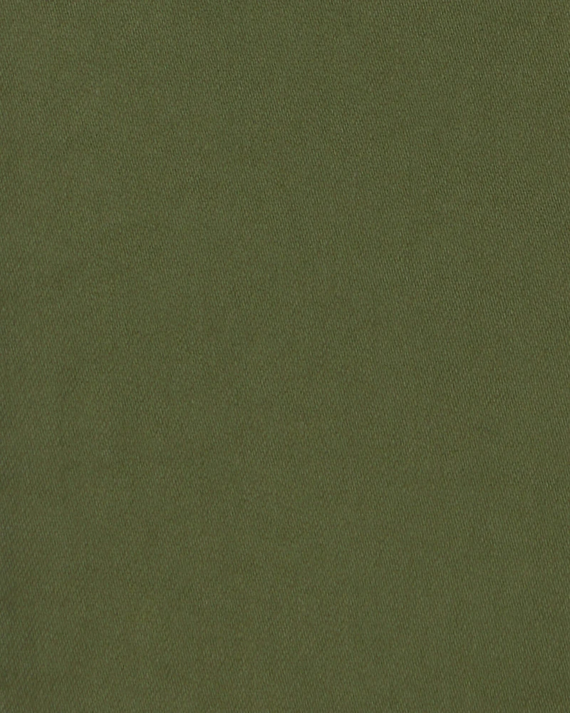 Toddler Boy Pull-On Pants - Olive Green