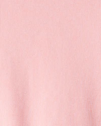 Girls 2-Piece Floral Print Long-Sleeve Top & Skirt Set