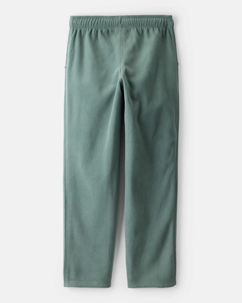 Boys Fleece Joggers - Green