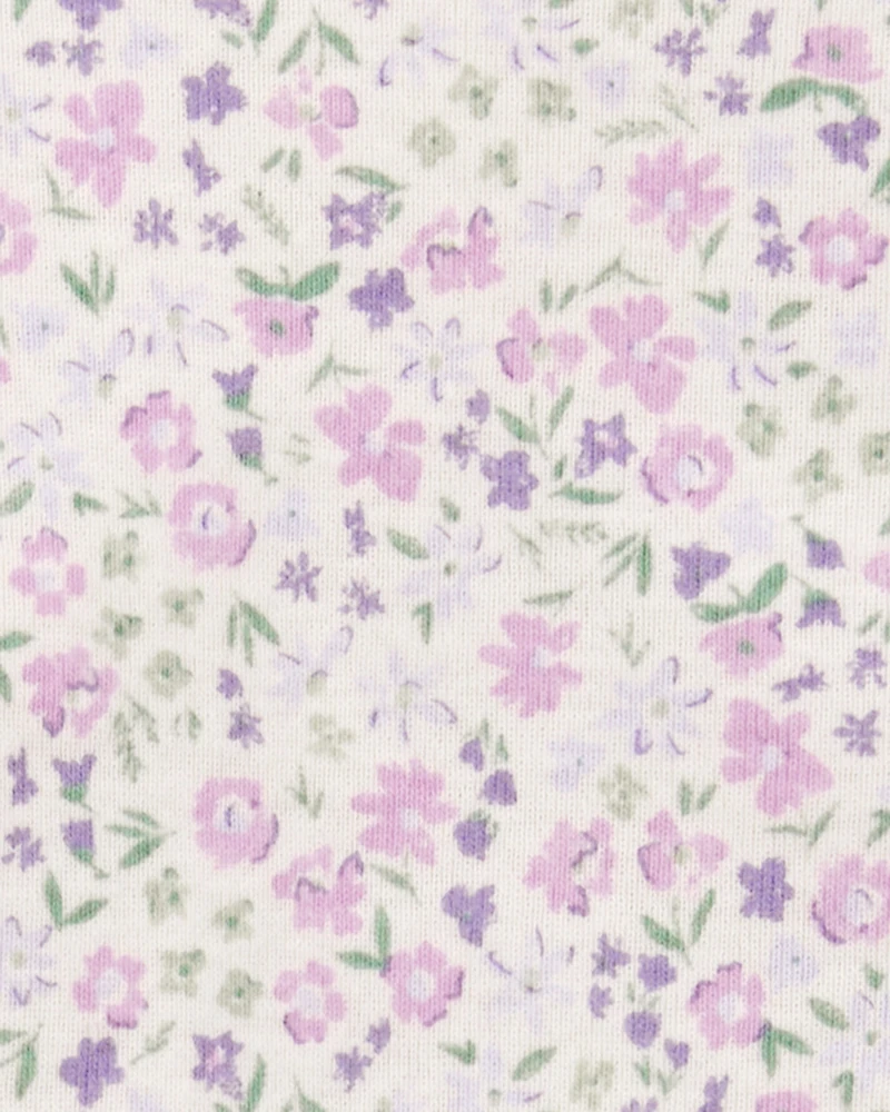 Baby 2-Piece Floral Long-Sleeve Tee & Pant Set