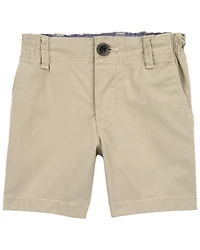 Toddler Boy -Pack Stretch Chino Uniform Shorts