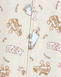 Baby Winnie The Pooh Snug Fit Cotton Footie 1-Piece Pajamas
