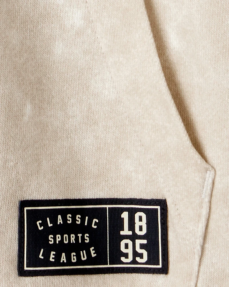 Boys French Terry Acid Wash Hoodie