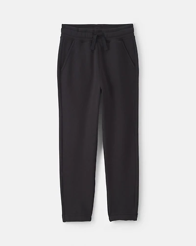 Boys Fleece Joggers - Black