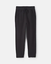 Boys Fleece Joggers - Black