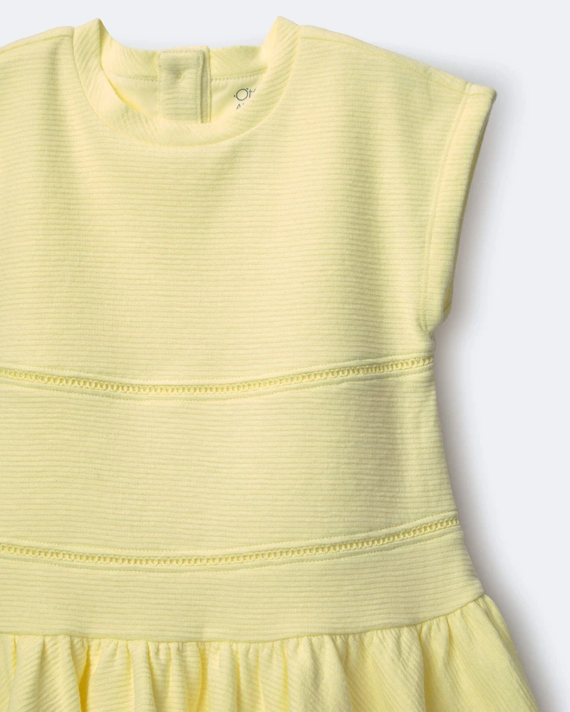 Toddler Girl Drop-Waist Dress - Yellow