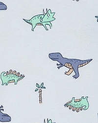 Baby 7-Piece Dinosaur  Short-Sleeve Bodysuits & Pull-On Pants Set