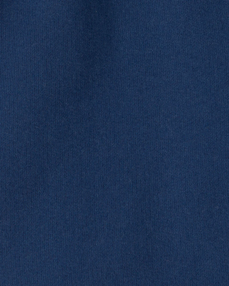 Girls French Terry Shorts - Blue