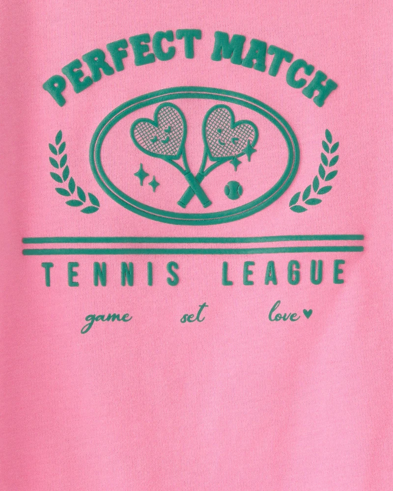 Toddler Girl 'Perfect Match' Top - Pink