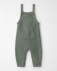 Baby Organic Cotton Sweater Knit Overalls